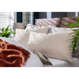 Argos Habitat Cotton Rich 180TC Standard Pillowcase Pair - Neutral- Buy online at McGrocer