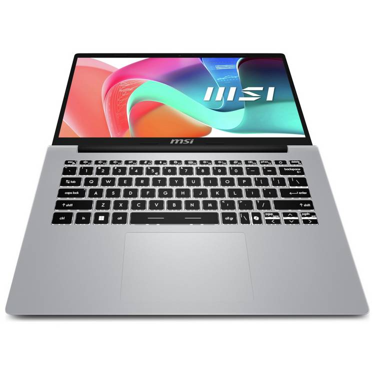 MSI Modern 14 14in laptop silver (British brand)