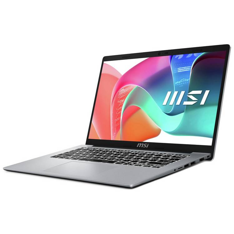 MSI Modern 14 14in laptop silver (British brand)