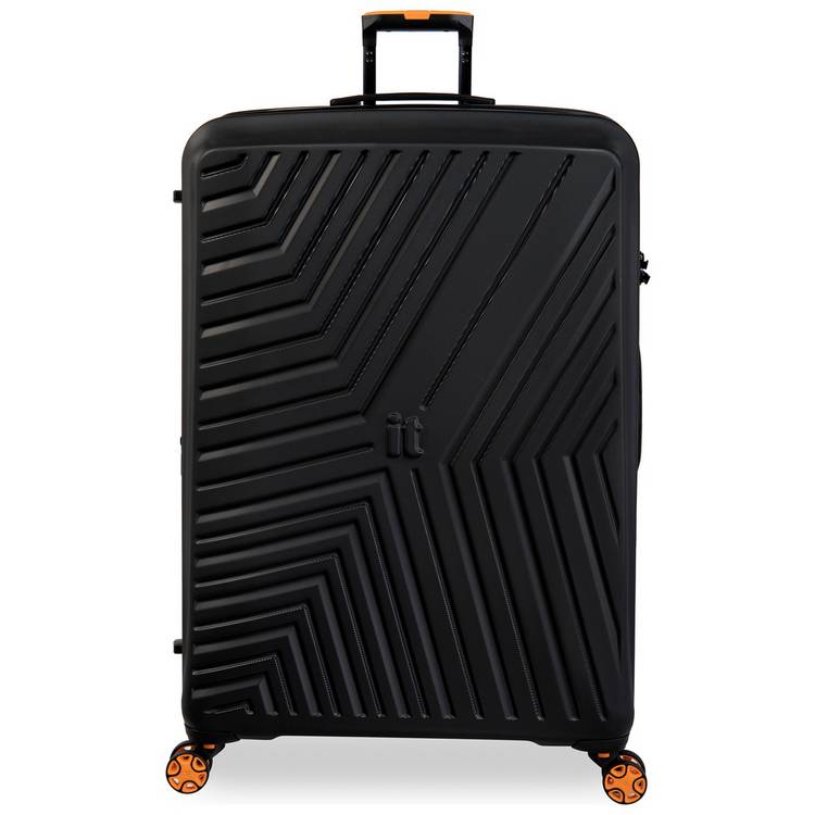 it Luggage hard suitcase XXL black, imported from the UK