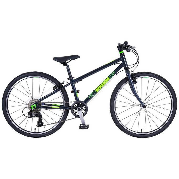 Squish 24 inch lightweight kids bike dark grey (British brand)