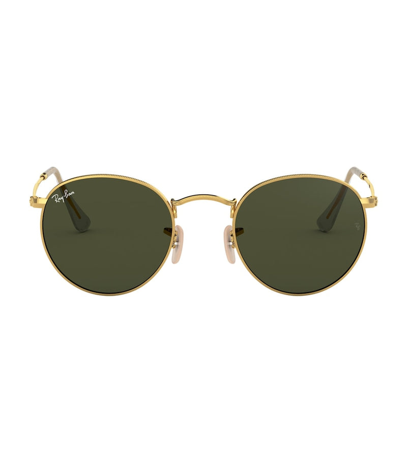 Ray-Ban round wire-frame sunglasses, imported from the UK