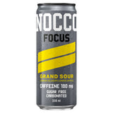 Nocco Focus Grand Sour energy drink 330ml, UK version
