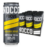 Nocco Focus Grand Sour energy drink 330ml, UK version