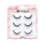Superdrug Invogue Multipack Lashes Jet Setter False Eyelashes 3 Pair- Buy online at McGrocer