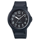 Argos Casio Unisex Analogue Black Dial Black Resin Strap Watch- Buy online at McGrocer