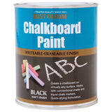 Rust-Oleum chalkboard matt paint 750ml black, UK version
