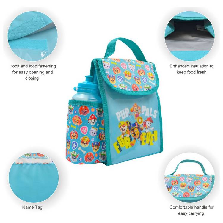 Hox Paw Patrol lunch bag set with 400ml bottle - British product