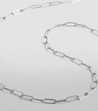 Annoushka white gold cable chain 60cm, imported from the UK