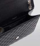 Saint Laurent medium envelope matelassé shoulder bag (British brand)