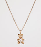 Chopard Happy Diamonds teddy necklace in rose gold - British product