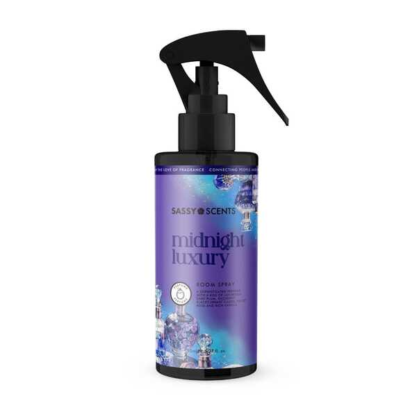 Sassy Scents Midnight Luxury Room Spray 150ml (British brand)