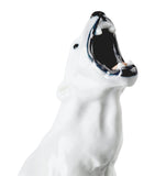 Royal Copenhagen porcelain polar bear figurine 33.5cm high, imported from the UK