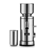 Harrods Aarke Stainless Steel Flat Burr Coffee Grinder- Buy online at McGrocer