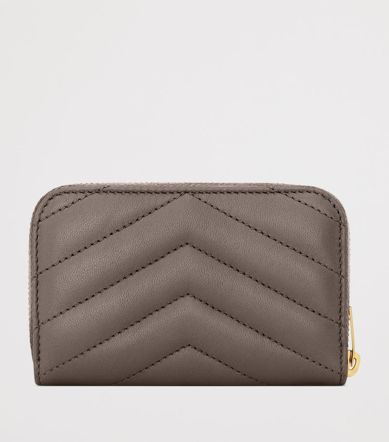 Saint Laurent Cassandre Matelassé leather wallet, UK version
