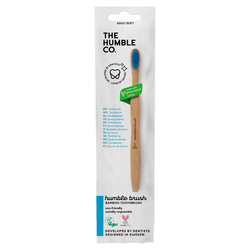 The Humble Co. bamboo toothbrush adult soft (British brand)