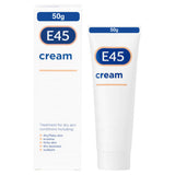 E45 moisturising cream for dry skin 50g, UK version