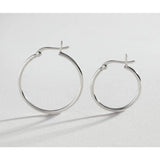 Revere sterling silver hoop earrings set of 2 pairs, imported from the UK