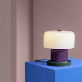 Argos Habitat Portobello Metal Touch Table Lamp - Green & White- Buy online at McGrocer