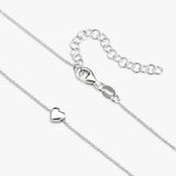 Revere sterling silver mini heart pendant necklace - British product