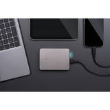 Toshiba Canvio Flex 4TB portable hard drive warm silver, UK version