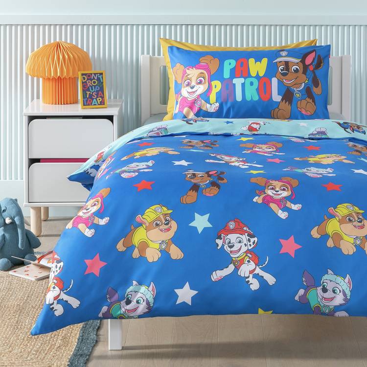 Paw Patrol toddler Chase bedding set, imported from the UK
