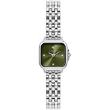 Argos Olivia Burton Mini Grosvenor Square Dial Watch 20mm Silver Stainless Steel- Buy online at McGrocer