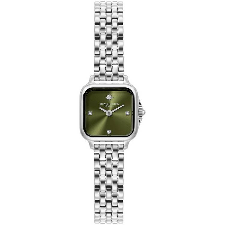 Olivia Burton Mini Grosvenor watch 20mm square dial (British brand)
