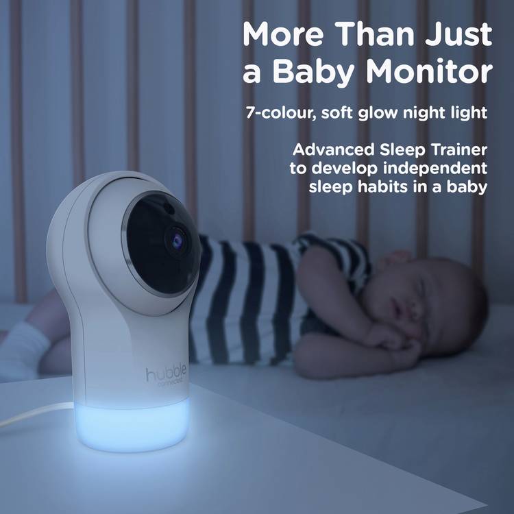 Hubble Pal Glow baby monitor camera - British product