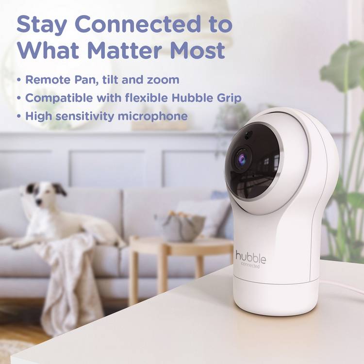 Hubble Pal Glow baby monitor camera - British product