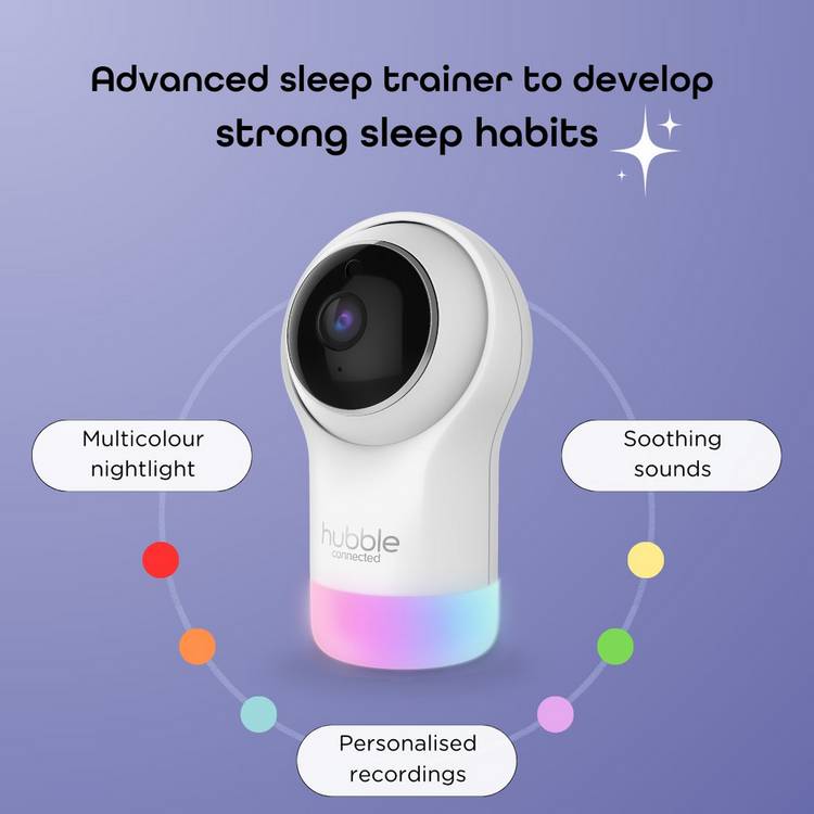 Hubble Pal Glow baby monitor camera - British product