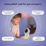 Hubble Pal Glow baby monitor camera - British product