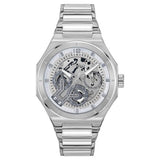 Argos HUGO Men's Grail Skeleton Bracelet Watch, Silver, 44mm- Buy online at McGrocer
