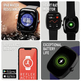 Reflex Active interchangeable strap smartwatch (British brand)