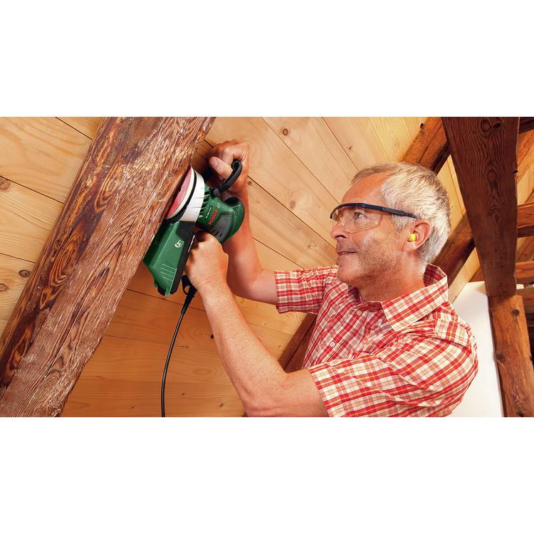 Bosch corded random orbital sander 370W - British product