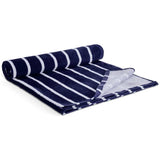 Habitat blue stripe beach towel 150x80cm - British product