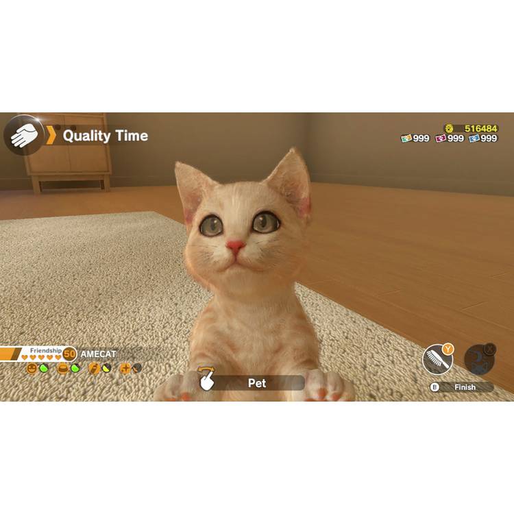 Nintendo Switch game Little Friends Dogs & Cats, imported from the UK