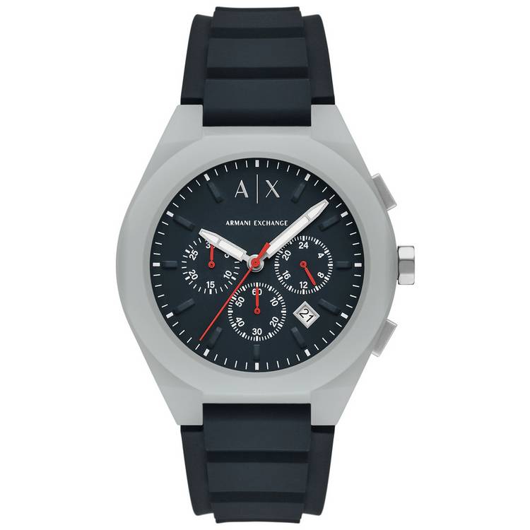 Armani Exchange men's chronograph watch 44mm - British product