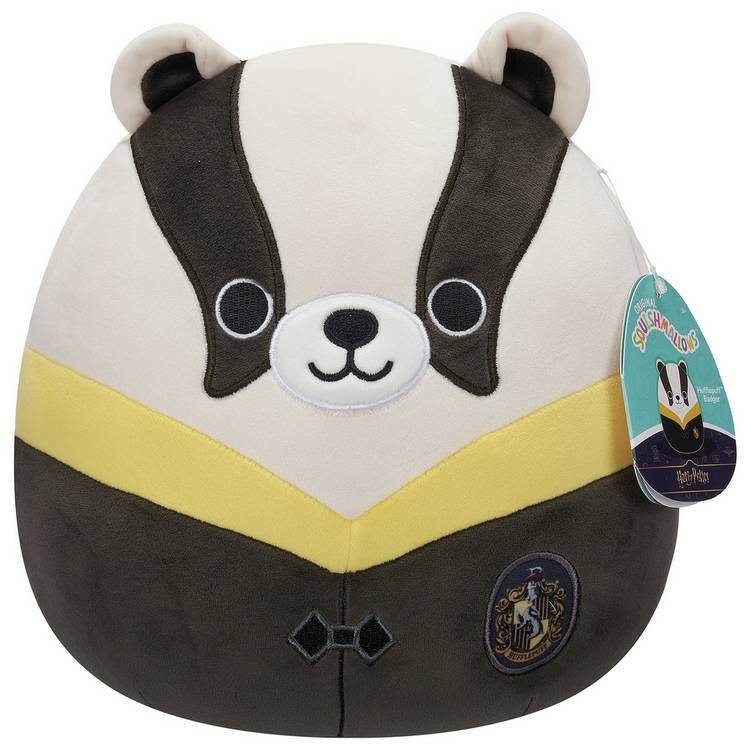 Squishmallows Hufflepuff Badger plush 10 inch - British product
