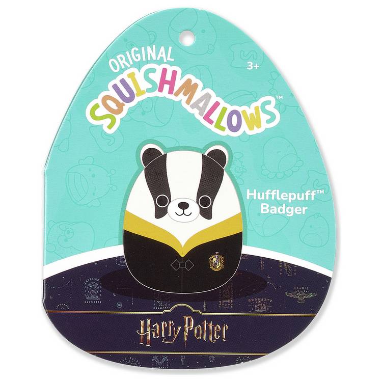 Squishmallows Hufflepuff Badger plush 10 inch - British product