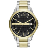 Argos Armani Exchange Men's Black Stainless Steel Bracelet Watch- Buy online at McGrocer