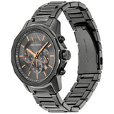 Armani Exchange grey chronograph watch stainless steel bracelet - British product