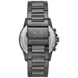 Armani Exchange grey chronograph watch stainless steel bracelet - British product
