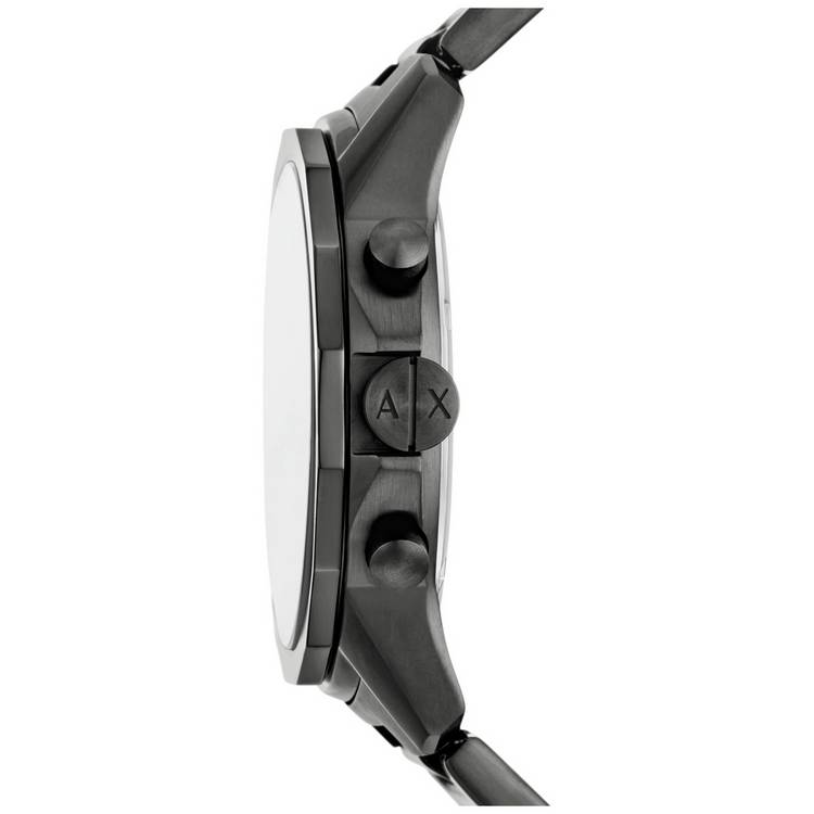Armani Exchange grey chronograph watch stainless steel bracelet - British product
