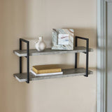 Argos Habitat Nomad Grey Wall Shelf 60cm- Buy online at McGrocer