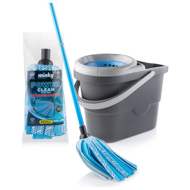 Minky Power Clean 3 in 1 mop and vortex bucket set, UK version