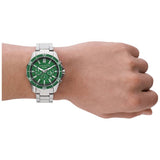 Armani Exchange men's green stainless steel watch - British product