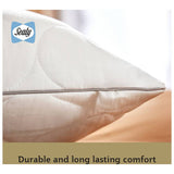 Sealy Dual Comfort memory foam pillow 74x48cm (British brand)