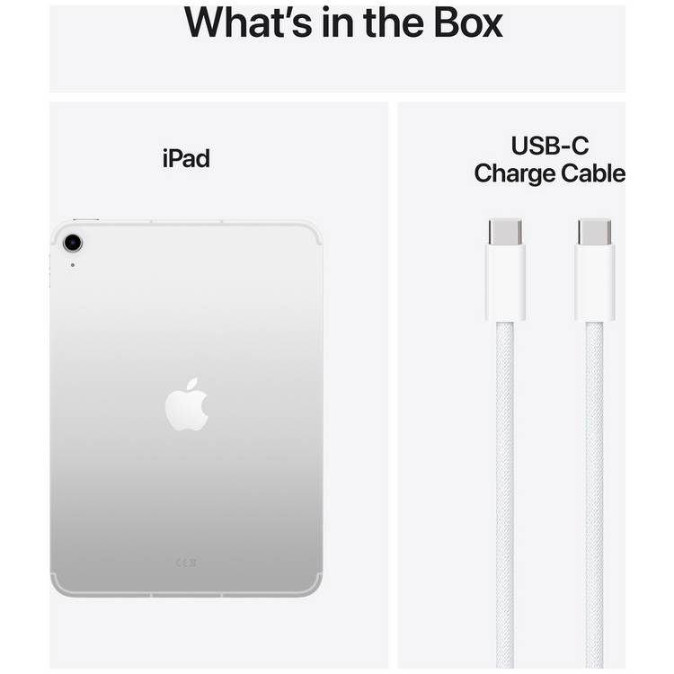 Apple iPad 11-inch 128GB Silver, UK version