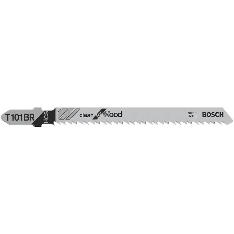 Bosch T-101 wood jigsaw blade 5-pack, imported from the UK